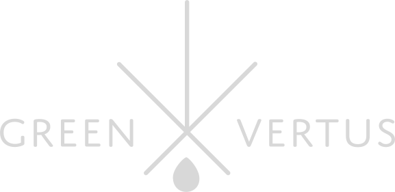 Logo Green Vertus - Marque de produits dérivés du chanvre CBD Bio